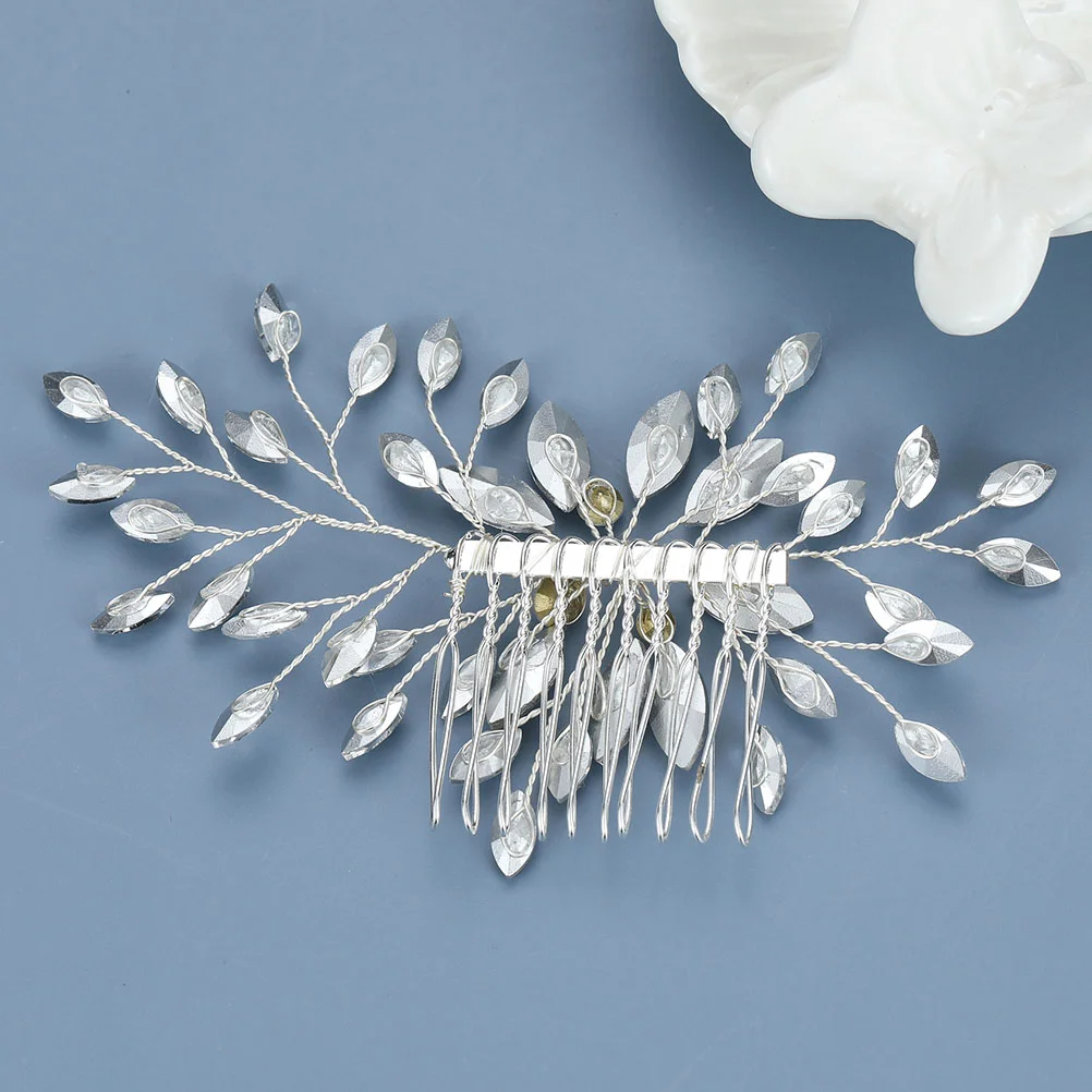 Hair Comb Wedding Combs Women Decorative Modeling Fairy Jewelry Rhinestone Accessories Metal Side Bride
Hair Comb Wedding Combs Women Decorative Modeling Fairy Jewelry Rhinestone Accessories Metal Side Bride