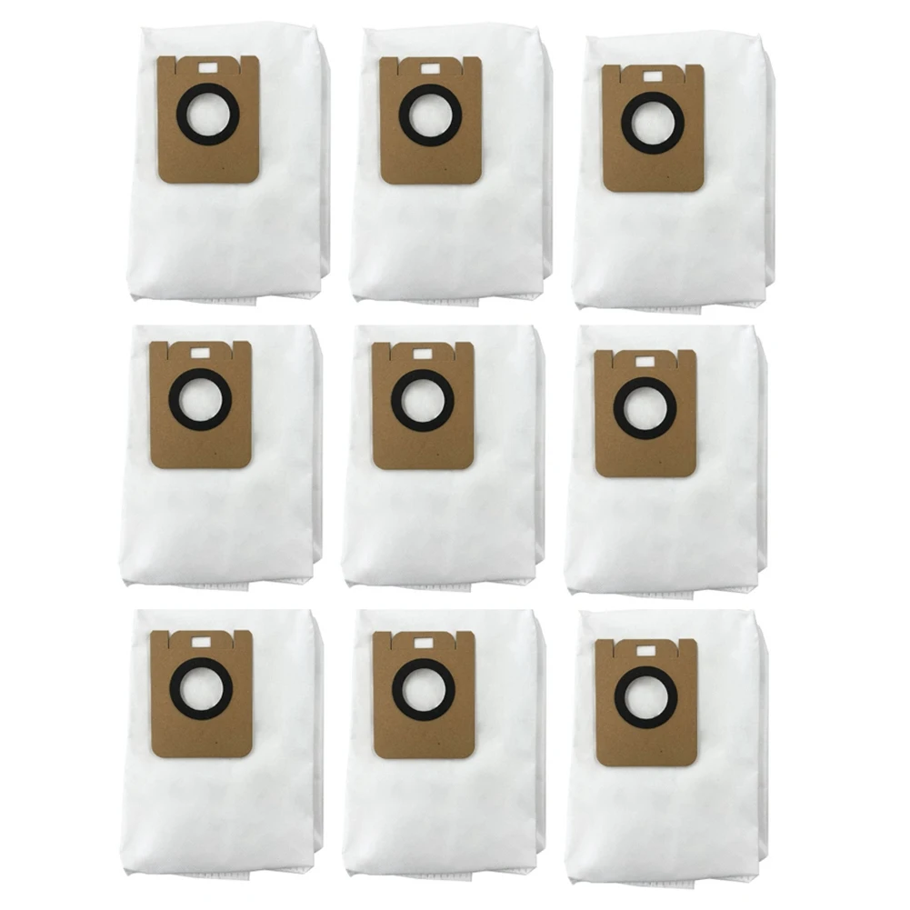 

9Pcs Dust Bags for Xiaomi Dreame Bot D10 Plus RLS3D Vacuum Cleaner Garbage Dust Bag Replacement Spare Parts