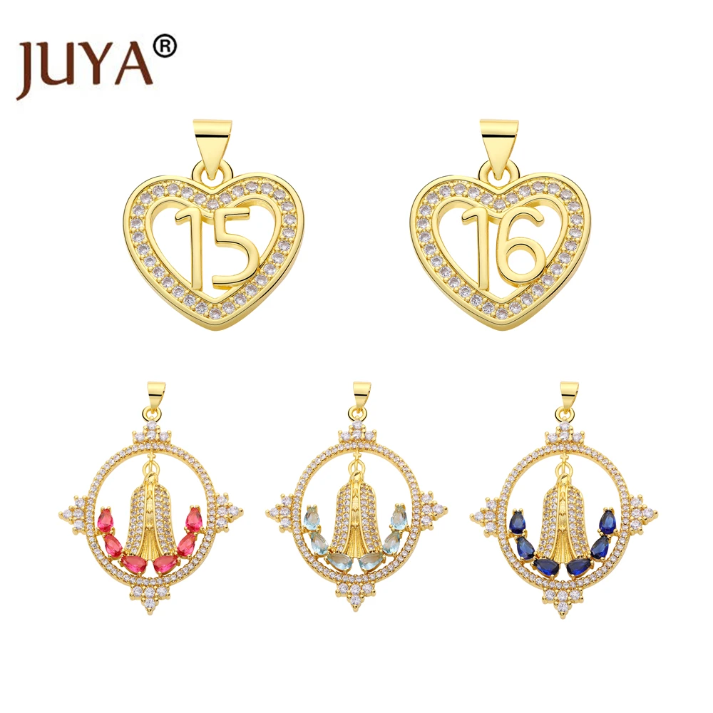 Trend Oval Virgin Mary Love Number Fifteen Sixteen Copper Diamond Pendant Female Jewelry Necklace DIY Production Accessories
Trend Oval Virgin Mary Love Number Fifteen Sixteen Copper Diamond Pendant Female Jewelry Necklace DIY Production Accessories