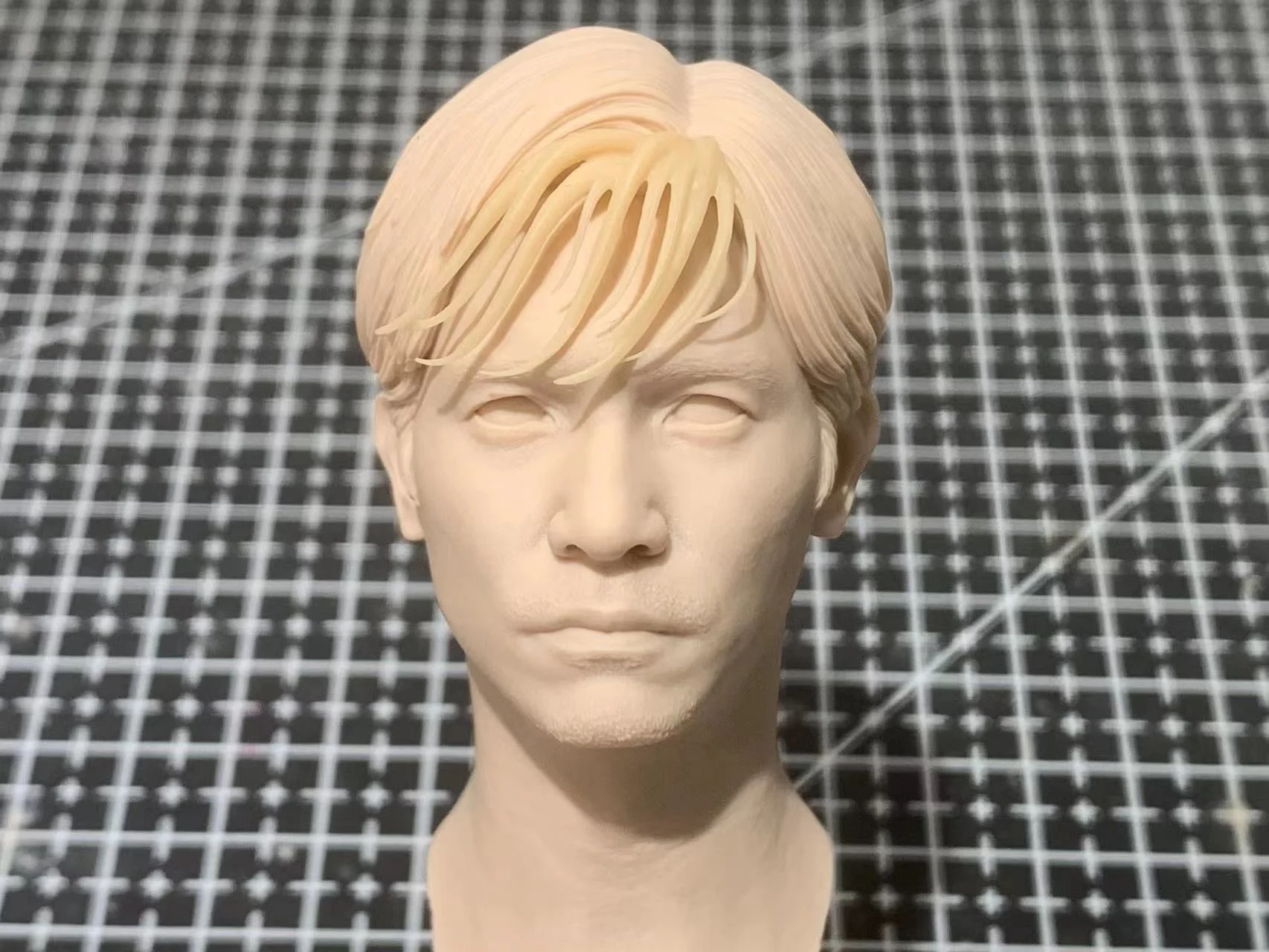 1/6 Nancy Male Soldier Head Carving with Fringe Model Fit 12 inch Action Figure Body for Fan Collection
1/6 Nancy Male Soldier Head Carving with Fringe Model Fit 12 inch Action Figure Body for Fan Collection