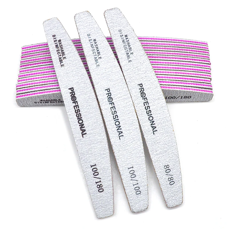 10 Pcs/Lot Professional Manicure Files 80 100 180 Grey Boat Nail File Gel Nail Polish File Emery Board Nails Accessories Tools
10 Pcs/Lot Professional Manicure Files 80 100 180 Grey Boat Nail File Gel Nail Polish File Emery Board Nails Accessories Tools