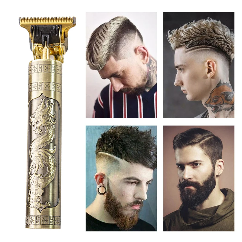 Hair Clipper Oil Head Scissors Vintage Metal Engraving Electric Clippers Built In USB Charging Gold Hair Cut Razors Tools
Hair Clipper Oil Head Scissors Vintage Metal Engraving Electric Clippers Built In USB Charging Gold Hair Cut Razors Tools