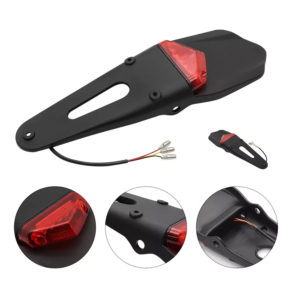 Universal Motorcycle 12V LED Tail Light Rear Brake Indicator Lamp Fender Vehicle Accessories Suitable For Off-Road Motorcycle
Universal Motorcycle 12V LED Tail Light Rear Brake Indicator Lamp Fender Vehicle Accessories Suitable For Off-Road Motorcycle