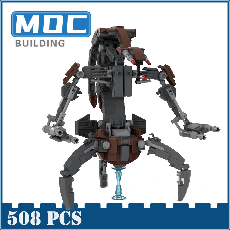 Space Wars Battle Droids Destroyer UCS Droideka Clones Wars Weapon Technical Robot Building Blocks Toys Gift
Space Wars Battle Droids Destroyer UCS Droideka Clones Wars Weapon Technical Robot Building Blocks Toys Gift