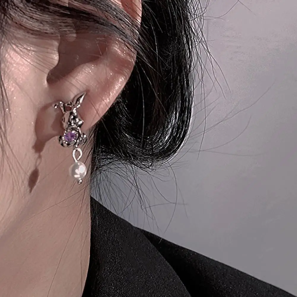 Good-looking Drop Earrings Cute Noble Sparkling Rhinestone Rabbit Women Earrings Luxury Dangling Earrings Jewelry Accessories
Good-looking Drop Earrings Cute Noble Sparkling Rhinestone Rabbit Women Earrings Luxury Dangling Earrings Jewelry Accessories