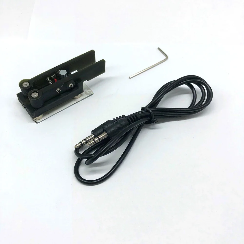 Dual Paddle Automatic Key Short Wave Radio CW Morsecode Base Magnetic System For Shortwave CW Morse Code
Dual Paddle Automatic Key Short Wave Radio CW Morsecode Base Magnetic System For Shortwave CW Morse Code
