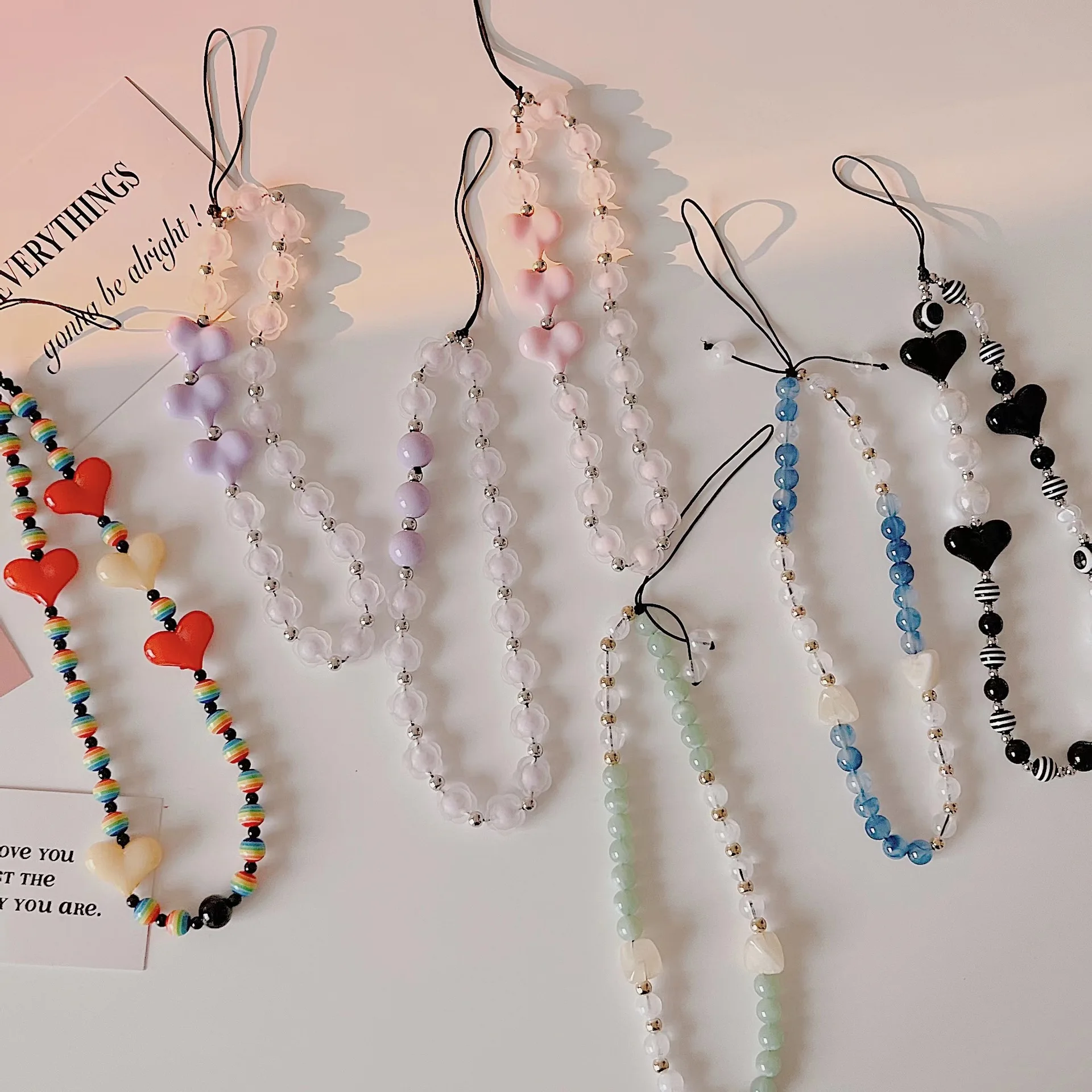 Ins Hand Beaded Colorful Pearl Flower Love Bracelet Buckle Phone Case Accessories For Iphone 11 12 13 pro max
Ins Hand Beaded Colorful Pearl Flower Love Bracelet Buckle Phone Case Accessories For Iphone 11 12 13 pro max