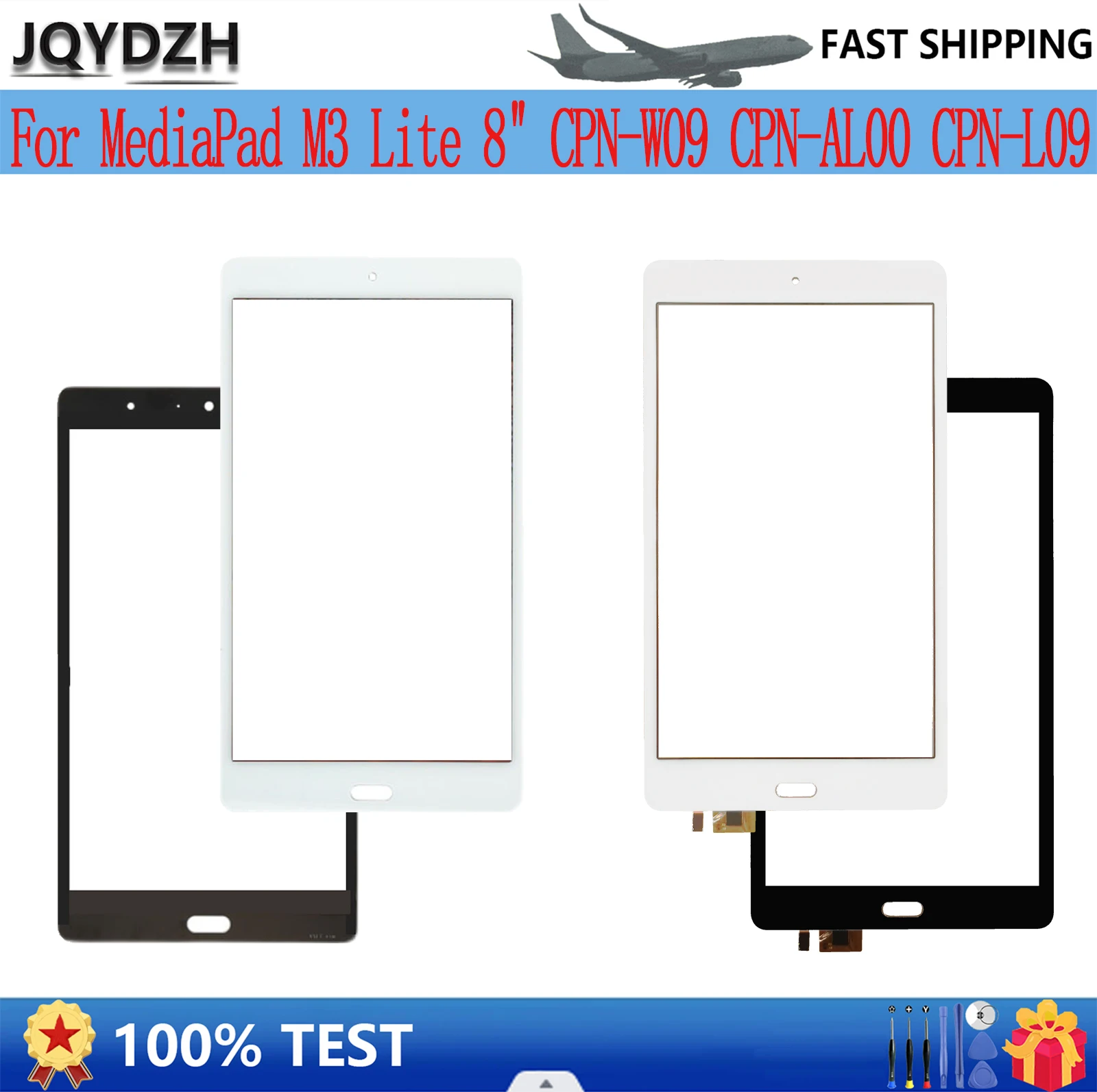 JQYDZH For MediaPad M3 Lite 8" CPN-W09 CPN-AL00 CPN-L09 Only Touch screen Front Glass New Touch
JQYDZH For MediaPad M3 Lite 8" CPN-W09 CPN-AL00 CPN-L09 Only Touch screen Front Glass New Touch