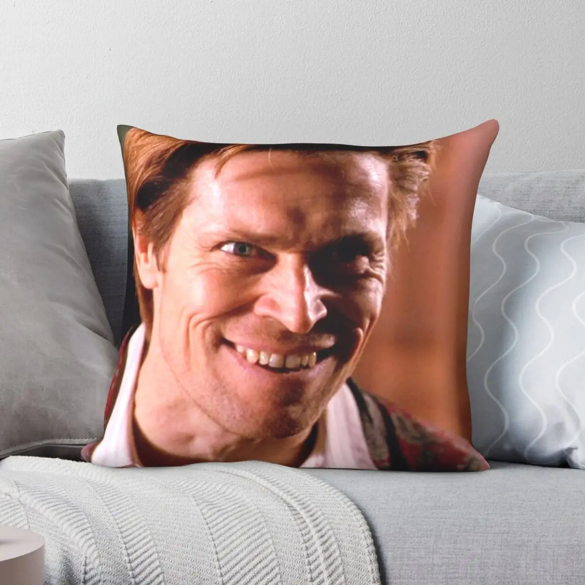 Willem Is Happy Pillowcase Polyester Linen Velvet Pattern Zip Decor Bed Cushion Cover 18"
Willem Is Happy Pillowcase Polyester Linen Velvet Pattern Zip Decor Bed Cushion Cover 18"