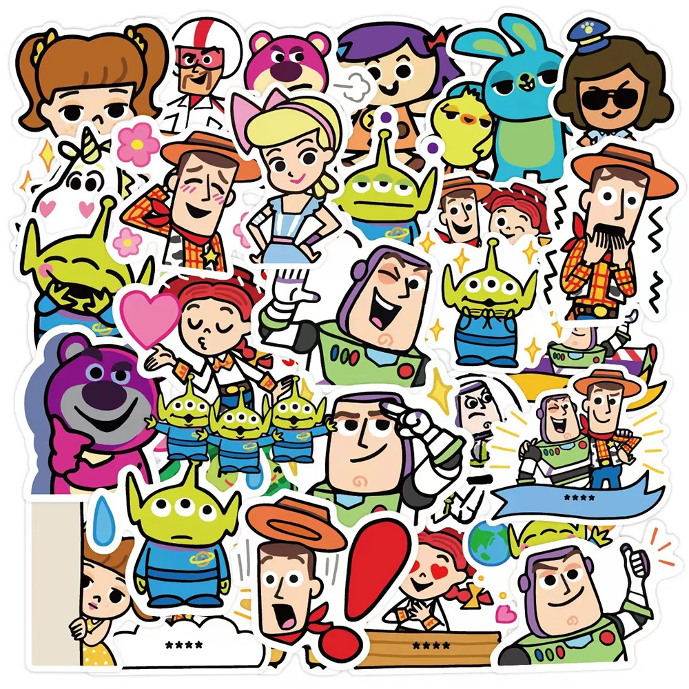 10/30/50pcs Disney Cartoon Toy Story Stickers for Kids Toys Waterproof Graffiti Phone Laptop Water Bottle Cute Stickers Decals
10/30/50pcs Disney Cartoon Toy Story Stickers for Kids Toys Waterproof Graffiti Phone Laptop Water Bottle Cute Stickers Decals