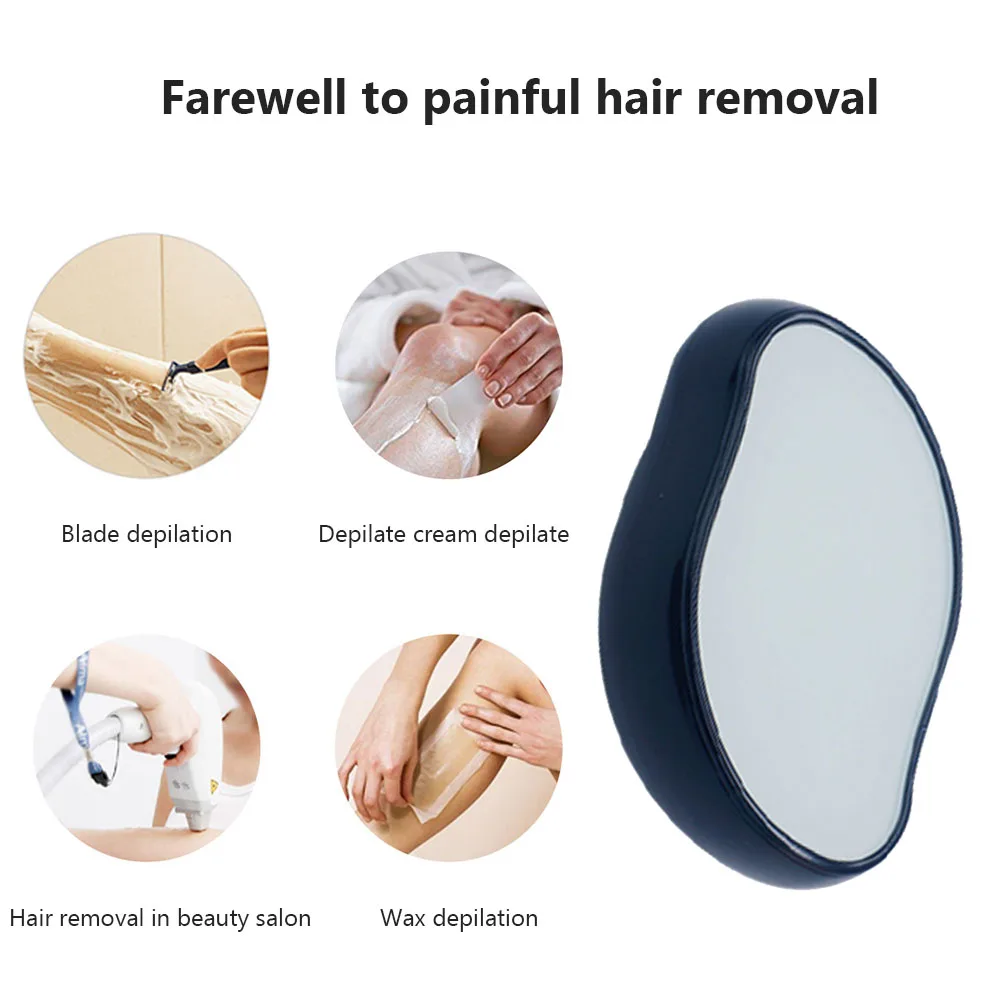 Physical Hair Removal Painless Safe Epilator Easy Cleaning Reusable Body Beauty Depilation Tool Glass Hair Removal
Physical Hair Removal Painless Safe Epilator Easy Cleaning Reusable Body Beauty Depilation Tool Glass Hair Removal