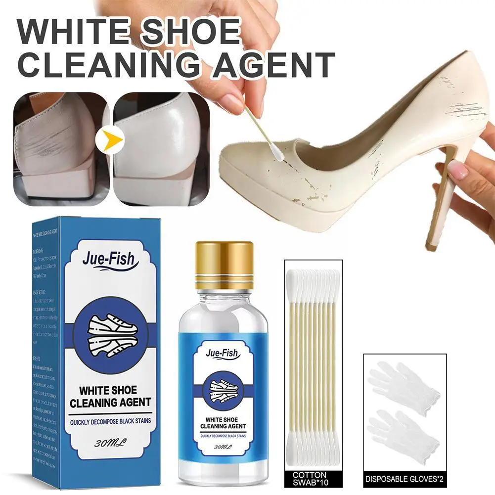 30ml White Shoe Cleaner Multi-Purpose Effective Remove Whiten Edge Liquid Remove Brightening Cleaning Stains Clean Tools Ye Y4P2
30ml White Shoe Cleaner Multi-Purpose Effective Remove Whiten Edge Liquid Remove Brightening Cleaning Stains Clean Tools Ye Y4P2