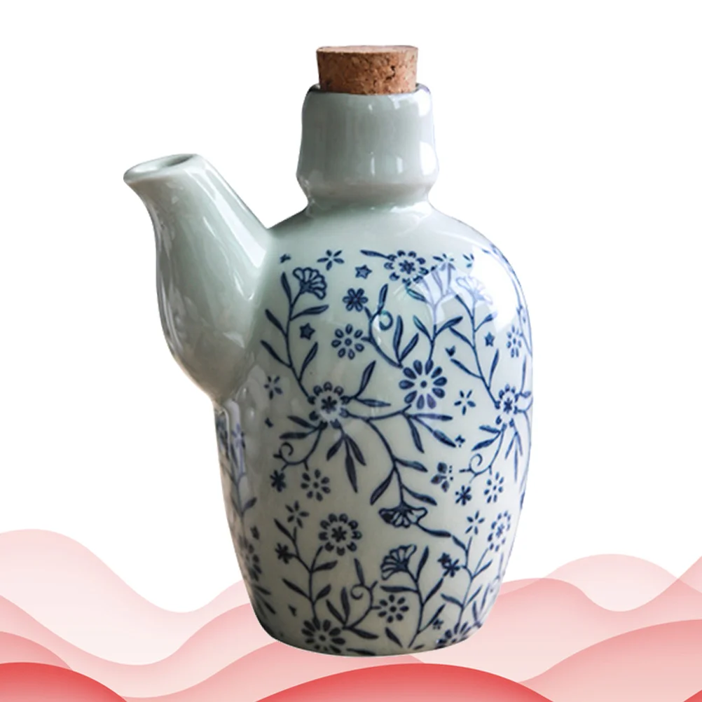Oil Dispenser Bottle Sauce Vinegar Ceramic Soy Olive Cruet Condiment Bottles Jar Container Pourer Seasoning Ceramics Pot
Oil Dispenser Bottle Sauce Vinegar Ceramic Soy Olive Cruet Condiment Bottles Jar Container Pourer Seasoning Ceramics Pot