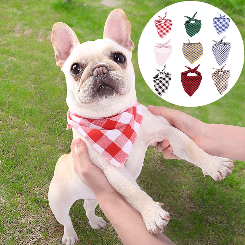 Classic Plaid Dog Bandana Collar Cat Puppy Kerchief Pet Neckerchief Scarf Large Dogs Saliva Towel Outdoor Headbands Hair Band
Classic Plaid Dog Bandana Collar Cat Puppy Kerchief Pet Neckerchief Scarf Large Dogs Saliva Towel Outdoor Headbands Hair Band