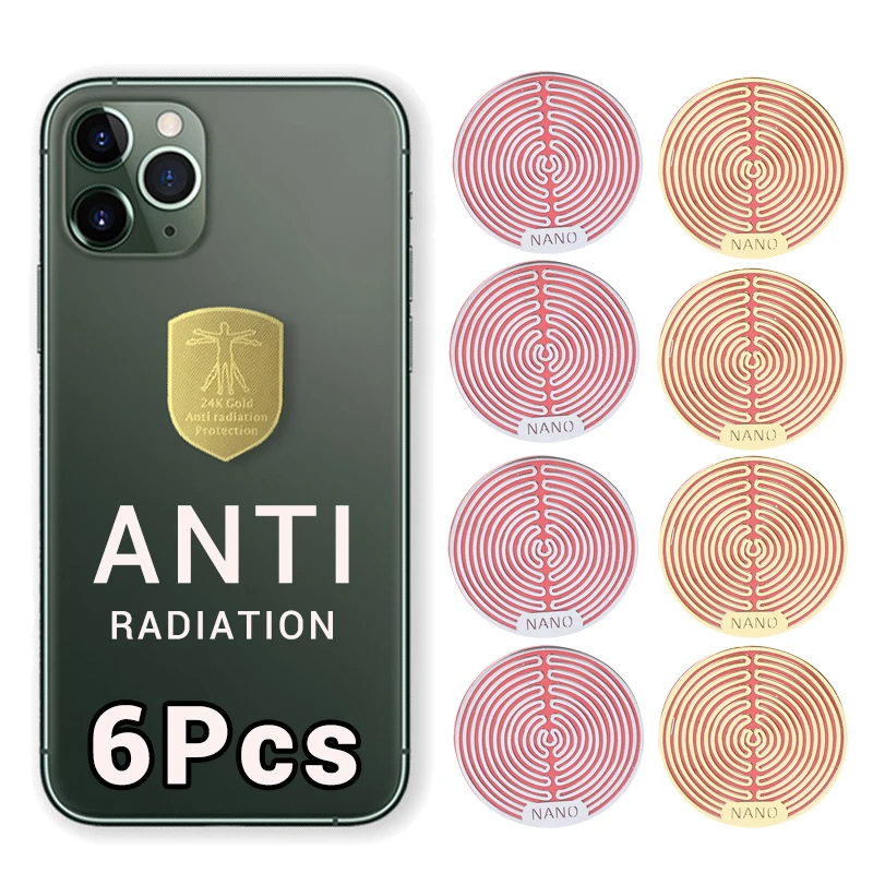 6Pcs EMF Protection ANTI-Radiation Stickers Cell Phone Shields for Smart Phone Laptops Computer iPad and All Electronic Devices
6Pcs EMF Protection ANTI-Radiation Stickers Cell Phone Shields for Smart Phone Laptops Computer iPad and All Electronic Devices