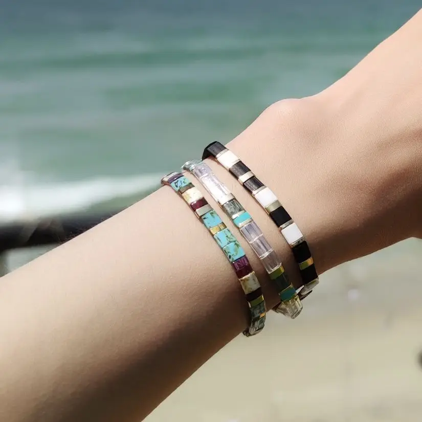 KELITCH Tila Beaded Colorful Stretch Bracelet Miyuki Rainbow Chain Bracelets Women Jewelry Fashion Charm Accessories Wholesale
KELITCH Tila Beaded Colorful Stretch Bracelet Miyuki Rainbow Chain Bracelets Women Jewelry Fashion Charm Accessories Wholesale