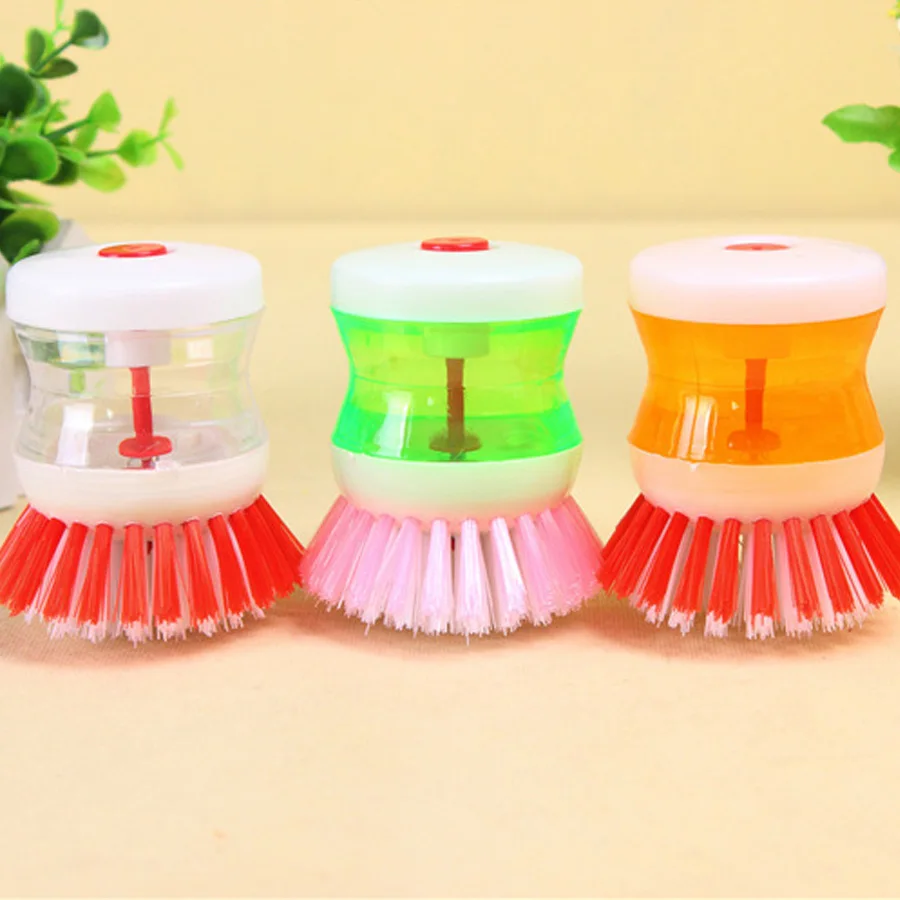 Creative kitchen helper hydraulic pot washing brush automatic adding liquid pot cleaning brush can add detergent brush
Creative kitchen helper hydraulic pot washing brush automatic adding liquid pot cleaning brush can add detergent brush