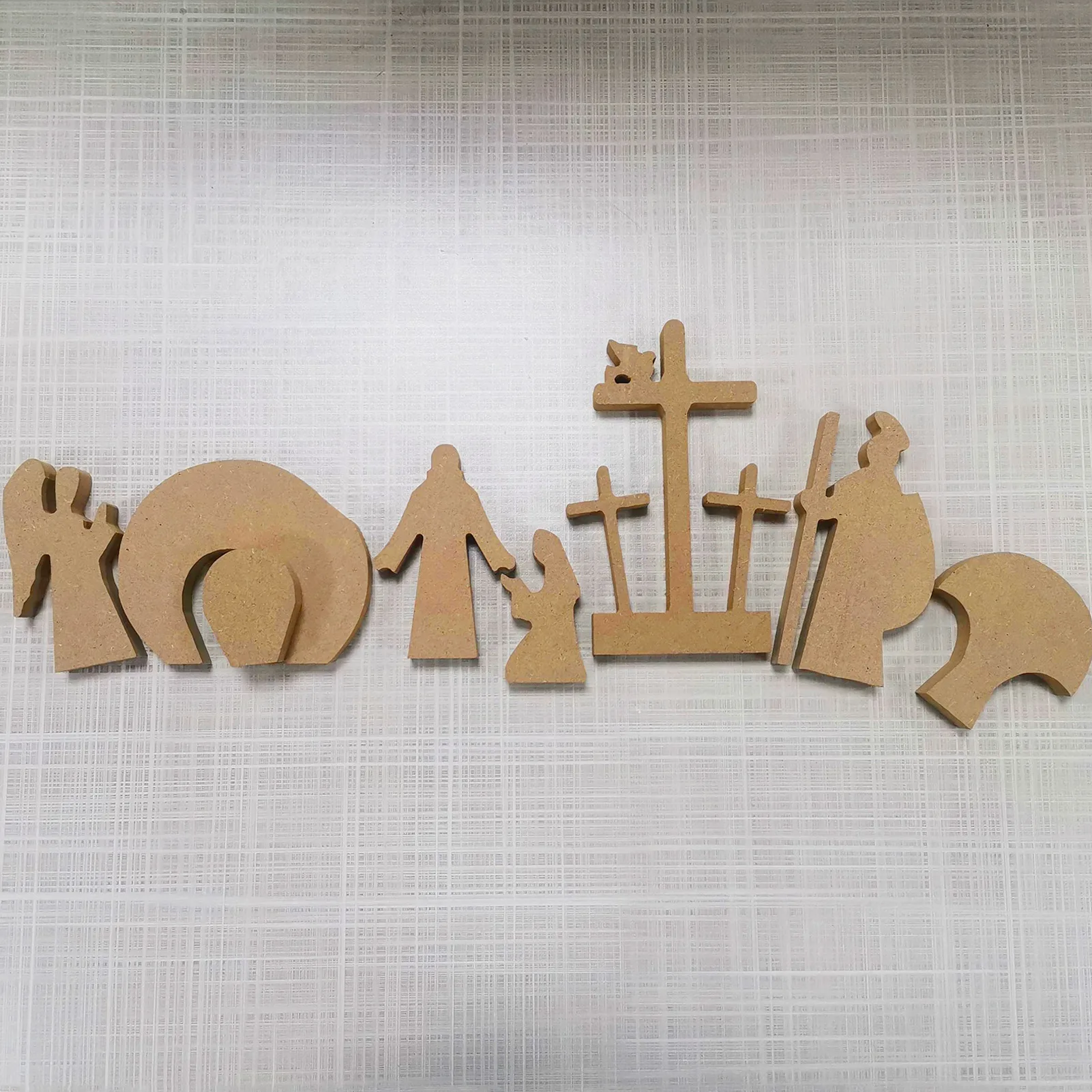 Easter Decor Wooden Wooden Easter Resurrection Scene Decoration Religious Cross Tabletop Ornament For Easter Wooden Resurrection 
Easter Decor Wooden Wooden Easter Resurrection Scene Decoration Religious Cross Tabletop Ornament For Easter Wooden Resurrection