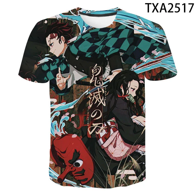 Streetwear Boy Girl Kids Kimetsu No Yaiba Demon Slayer Fashion Men Women Children 3D Printed T Shirt Summer Casual Cool Tops Tee
Streetwear Boy Girl Kids Kimetsu No Yaiba Demon Slayer Fashion Men Women Children 3D Printed T Shirt Summer Casual Cool Tops Tee