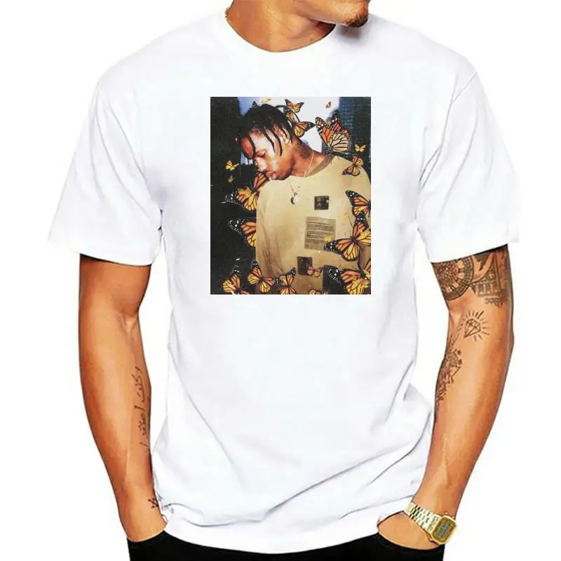 T shirt Men Streetwear Hiphop Rapper Travis Scotts Printing Pattern Tops Short-Sleeve Casual Summer Tee
T shirt Men Streetwear Hiphop Rapper Travis Scotts Printing Pattern Tops Short-Sleeve Casual Summer Tee