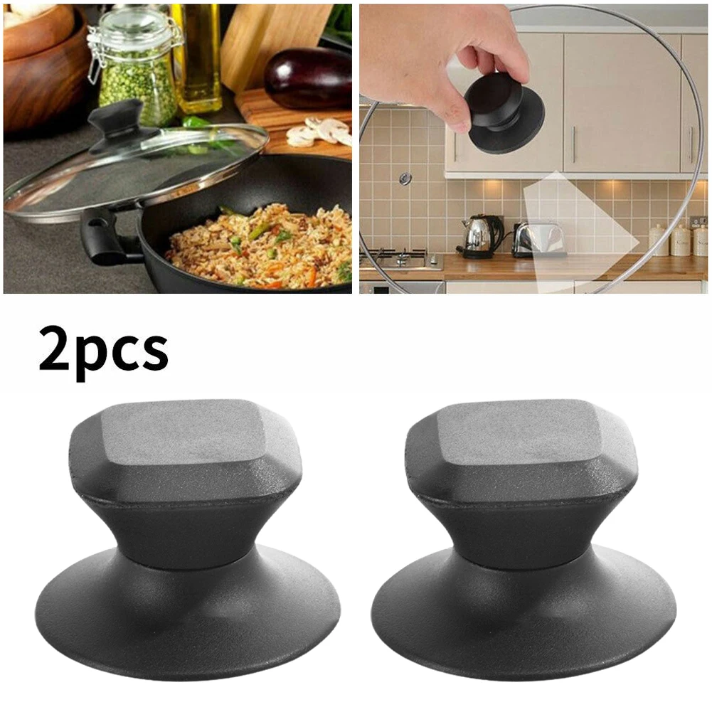Kitchen Pot Lid Knobs Kettle Lid Knob Pot Pan Replacement Saucepan Spare Parts Tool 2Pcs Accessories Brand New
Kitchen Pot Lid Knobs Kettle Lid Knob Pot Pan Replacement Saucepan Spare Parts Tool 2Pcs Accessories Brand New