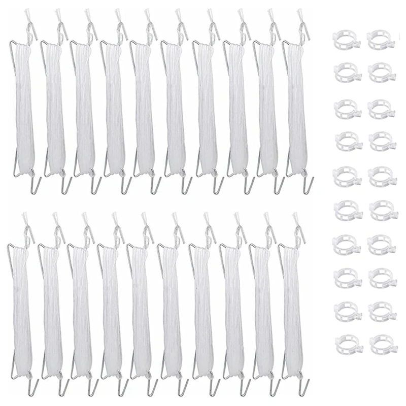Tomato Support Hooks With Tomato Clips, J Hooks,Vine Hooks To Prevent Tomatoes Pinching Or Falling Off With String Rope
Tomato Support Hooks With Tomato Clips, J Hooks,Vine Hooks To Prevent Tomatoes Pinching Or Falling Off With String Rope