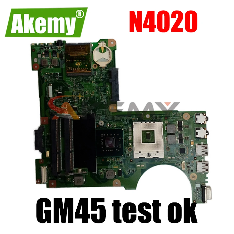Original Laptop motherboard For Dell Inspiron N4020 Mainboard CN-086G4M 086G4M 09275-1 48.4EK06.011 GM45
Original Laptop motherboard For Dell Inspiron N4020 Mainboard CN-086G4M 086G4M 09275-1 48.4EK06.011 GM45