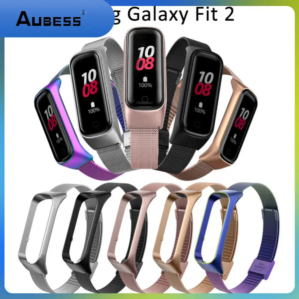 Waterproof Replacement Strap Smart Accessories Watch Band Sweatproof Watch Strap Stainless Steel For Samsung Galaxy Fit2
Waterproof Replacement Strap Smart Accessories Watch Band Sweatproof Watch Strap Stainless Steel For Samsung Galaxy Fit2