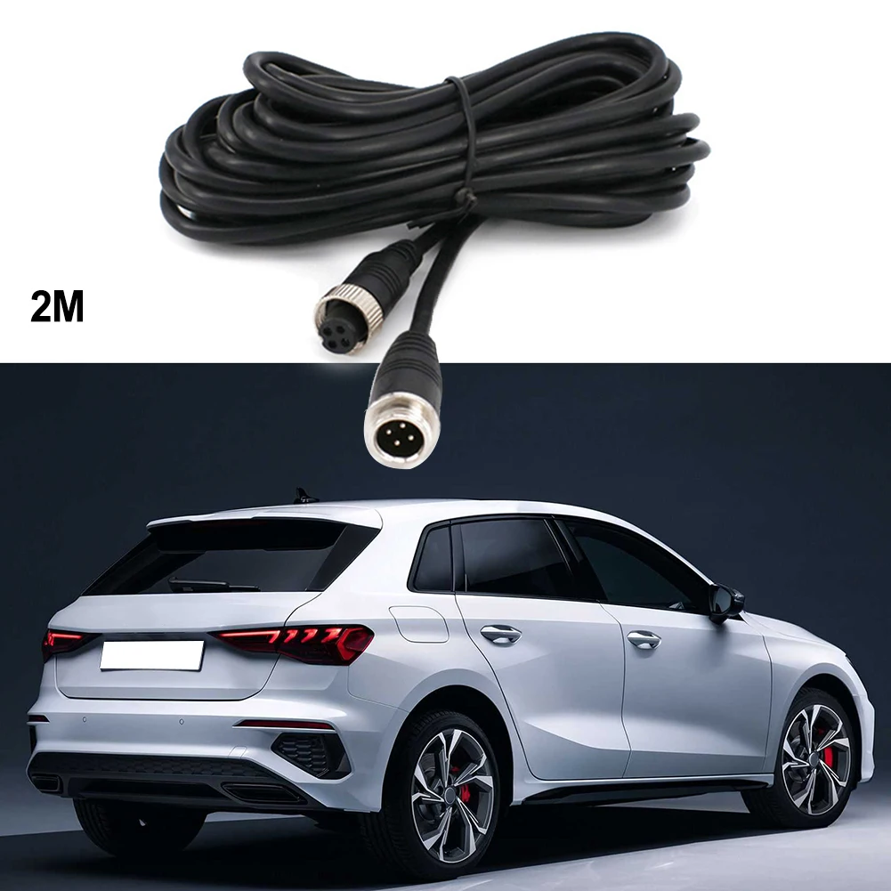 2M 4-Pin Video Extension Cable Wire For Car Bus Truck Reversing Rear View Camera Car Electronics Accessory Video Extension Cable
2M 4-Pin Video Extension Cable Wire For Car Bus Truck Reversing Rear View Camera Car Electronics Accessory Video Extension Cable