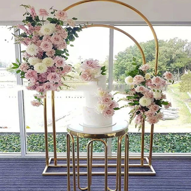 Iron Crafts Flower Double Arch Metal Frame For Outdoor Wedding Fabric Display Birthday Party Balloons Stand Stage Props Rack
Iron Crafts Flower Double Arch Metal Frame For Outdoor Wedding Fabric Display Birthday Party Balloons Stand Stage Props Rack