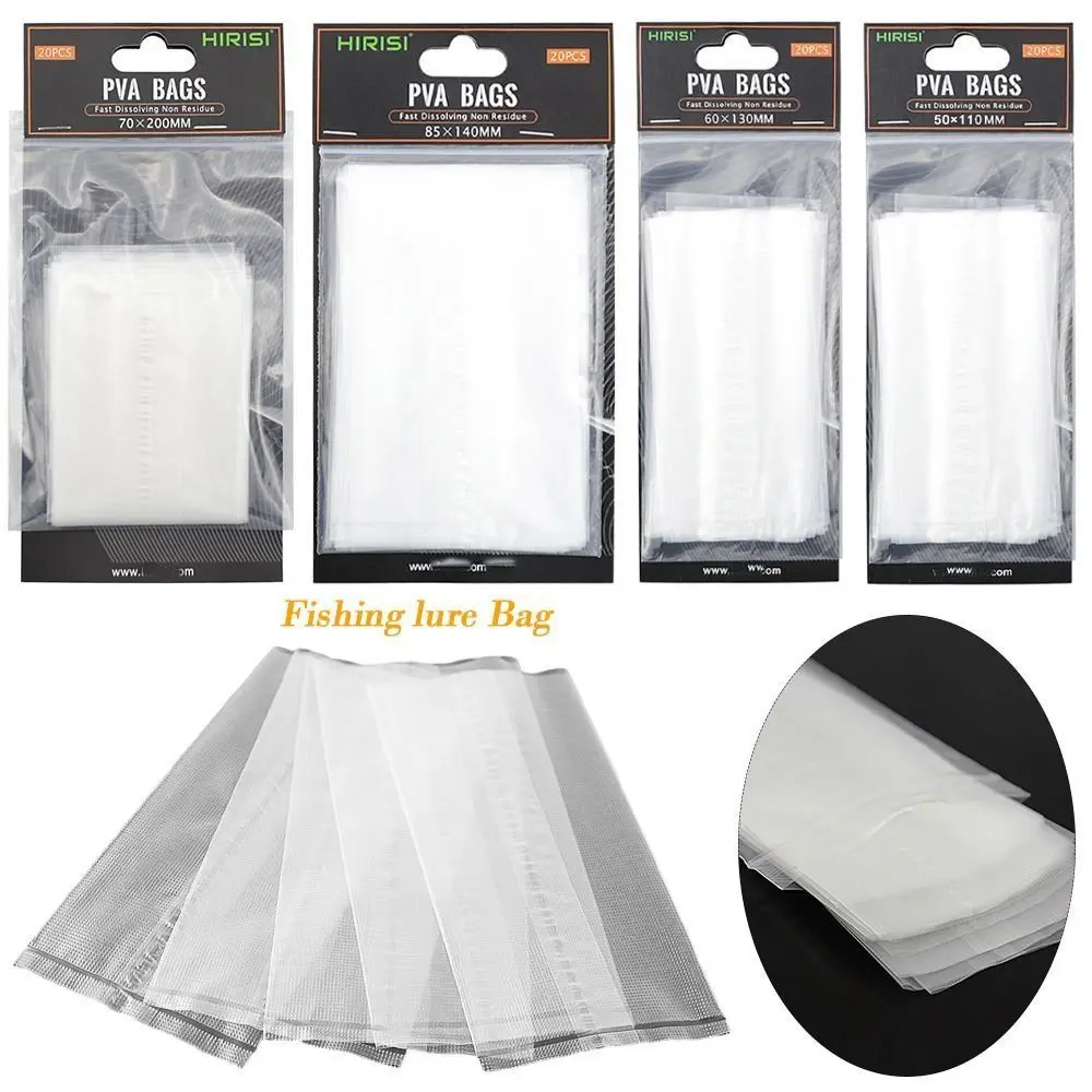 Carp Coarse Fishing Fishing lure Bag Plastic Tackle Accessories Water Soluble Sack 4Size Tape PVA Lure Mesh carp fishing
Carp Coarse Fishing Fishing lure Bag Plastic Tackle Accessories Water Soluble Sack 4Size Tape PVA Lure Mesh carp fishing