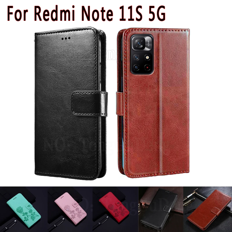 Leather Wallet Cover For Redmi Note 11S Case Magnetic Card Flip Stand Protective Etui Book On Xiaomi Redmi Note 11 S 5G Case Bag
Leather Wallet Cover For Redmi Note 11S Case Magnetic Card Flip Stand Protective Etui Book On Xiaomi Redmi Note 11 S 5G Case Bag