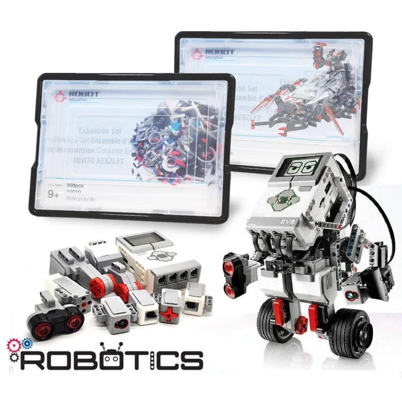

Compatible with EV3 45544 45560 Parts Package Teaching Aids Robot Building Blocks Education Core Set Parts DIY Toys Gifts
