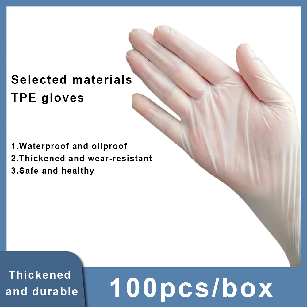 Food Processing Tpe Gloves Film Gloves Antistatic Performance Disposable Gloves Food Grade Gloves S/M/L Durable
Food Processing Tpe Gloves Film Gloves Antistatic Performance Disposable Gloves Food Grade Gloves S/M/L Durable
