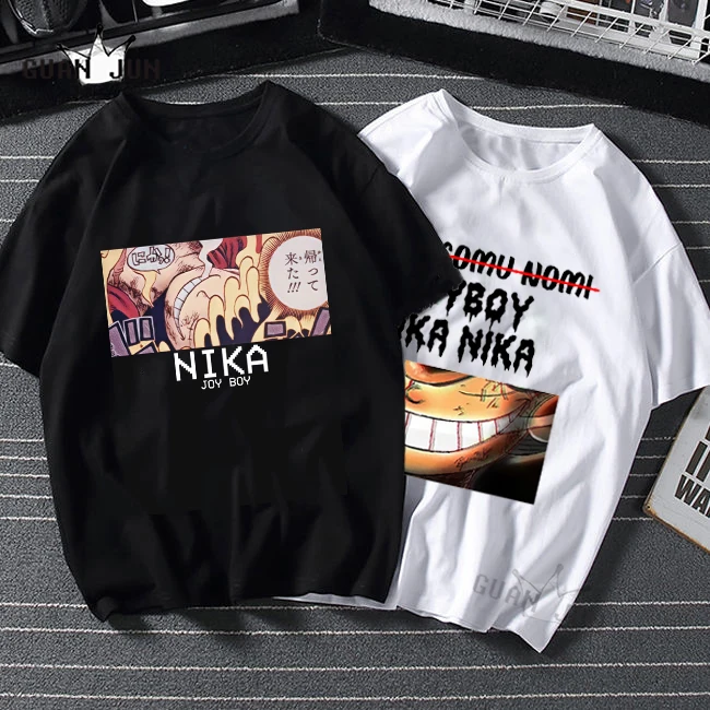 Luffy Joyboy nikgear 5 Мужская футболка Аниме Манга сплошная графическая футболка унисекс хлопковая футболка Новая повседневная 90-х уличная одежда ф...
Luffy Joyboy nikgear 5 Мужская футболка Аниме Манга сплошная графическая футболка унисекс хлопковая футболка Новая повседневная 90-х уличная одежда ф...