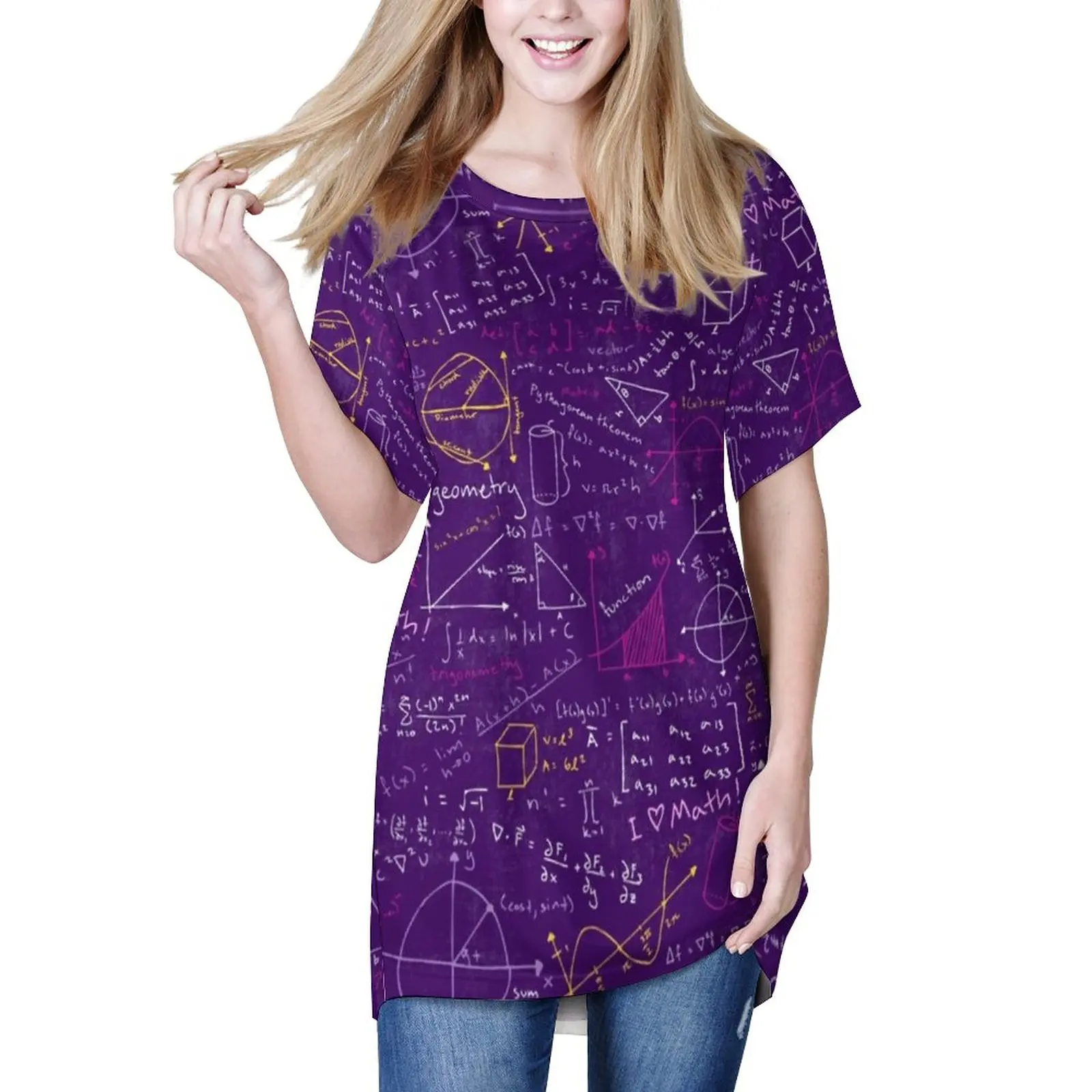 Math Lessons T Shirt Cool Pi Day Print Vintage T-Shirts Short Sleeve Casual Long Tshirt Beach Pattern Tops Big Size
Math Lessons T Shirt Cool Pi Day Print Vintage T-Shirts Short Sleeve Casual Long Tshirt Beach Pattern Tops Big Size