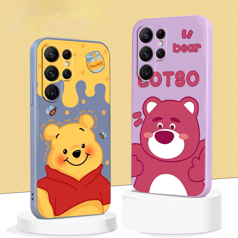 Liquid Rope Winnie the Pooh Cute Disney Phone Case For Samsung Galaxy S22 S21 S20 FE S10 Note 20 10 Plus Lite Ultra 5G Funda
Liquid Rope Winnie the Pooh Cute Disney Phone Case For Samsung Galaxy S22 S21 S20 FE S10 Note 20 10 Plus Lite Ultra 5G Funda