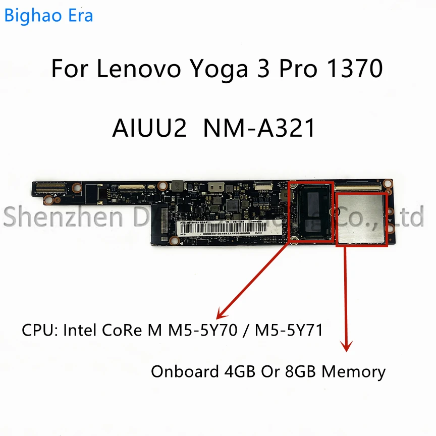 Совместимая материнская плата для ноутбука Lenovo Yoga 3 Pro 1370 с процессором CoRe M5 4 ГБ/8 Гб памяти Fru:5B20H30464 5B20H30467 100%
Совместимая материнская плата для ноутбука Lenovo Yoga 3 Pro 1370 с процессором CoRe M5 4 ГБ/8 Гб памяти Fru:5B20H30464 5B20H30467 100%