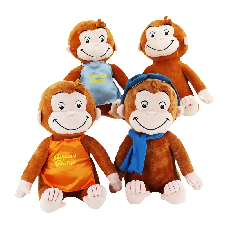 2022NEW 4 STYLE 1pcs 30cm Curious George Monkey Plush Stuffed Toy Doll Children Gifts Boots Monkey Plush Stuffed Animal Toys
2022NEW 4 STYLE 1pcs 30cm Curious George Monkey Plush Stuffed Toy Doll Children Gifts Boots Monkey Plush Stuffed Animal Toys