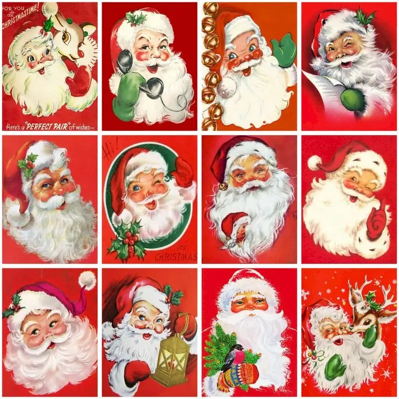 GATYZTORY Diy Painting By Numbers Christmas Drawing By Numbers Santa Claus Number Paiting On Canvas Handpainted Wall Art
GATYZTORY Diy Painting By Numbers Christmas Drawing By Numbers Santa Claus Number Paiting On Canvas Handpainted Wall Art