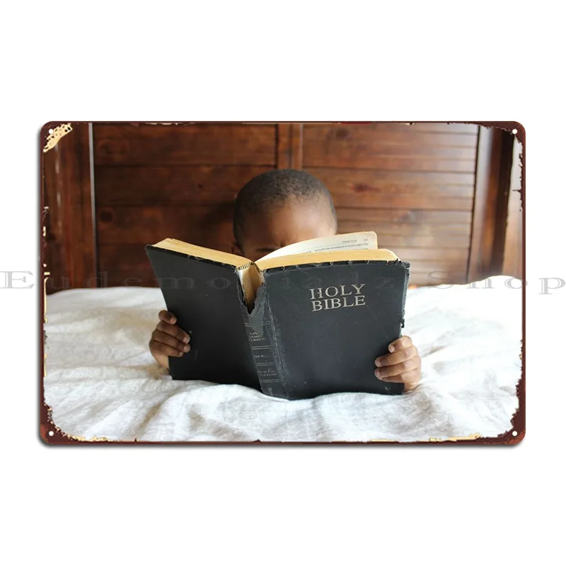 Bible Reading Child Metal Plaque Poster Pub Vintage Create Designs Classic Tin Sign Poster
Bible Reading Child Metal Plaque Poster Pub Vintage Create Designs Classic Tin Sign Poster