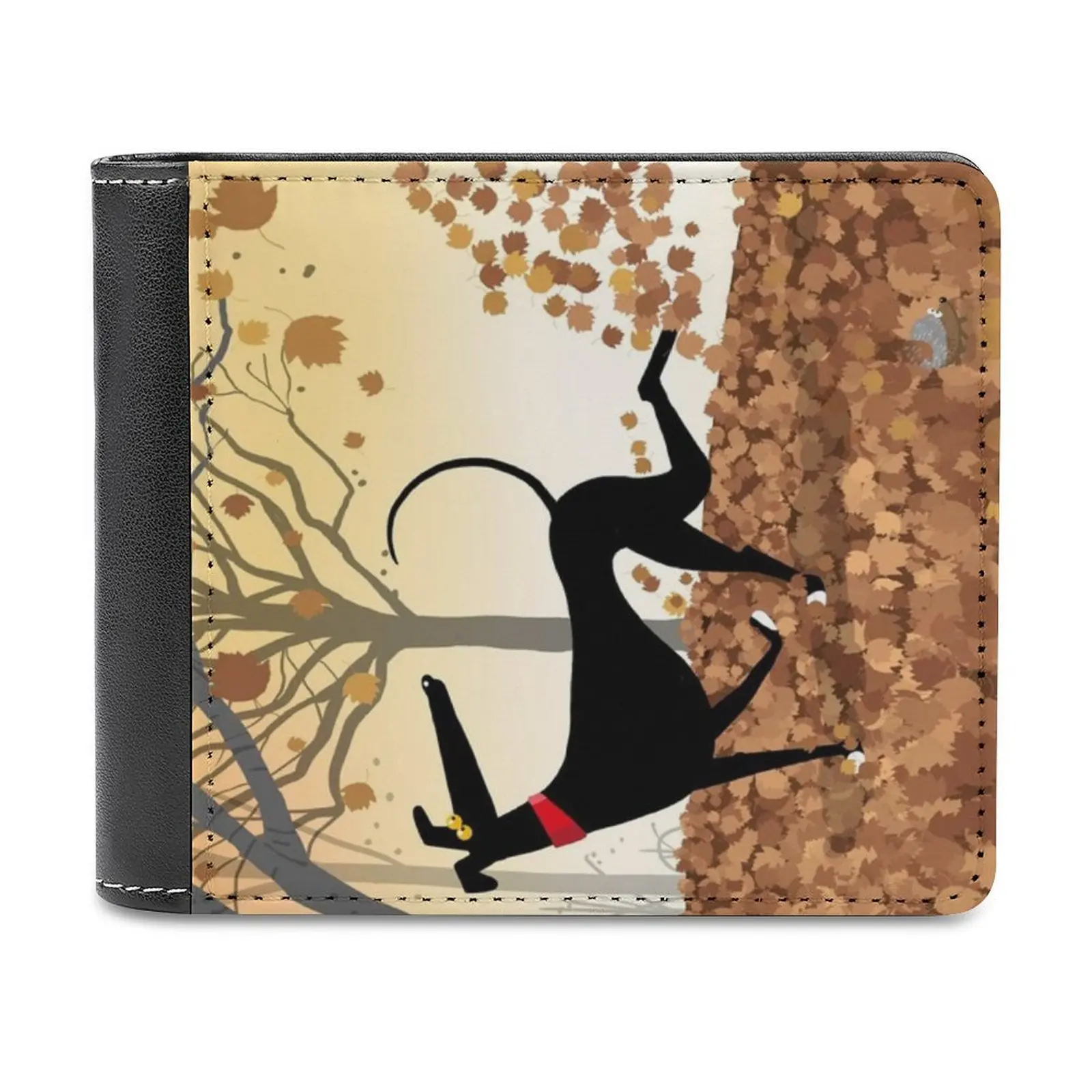 Autumn Hound Leather Wallet Men Classic Black Purse Credit Card Holder Fashion Men's Wallet Greyhound Autumn Leaves Nature
Autumn Hound Leather Wallet Men Classic Black Purse Credit Card Holder Fashion Men's Wallet Greyhound Autumn Leaves Nature