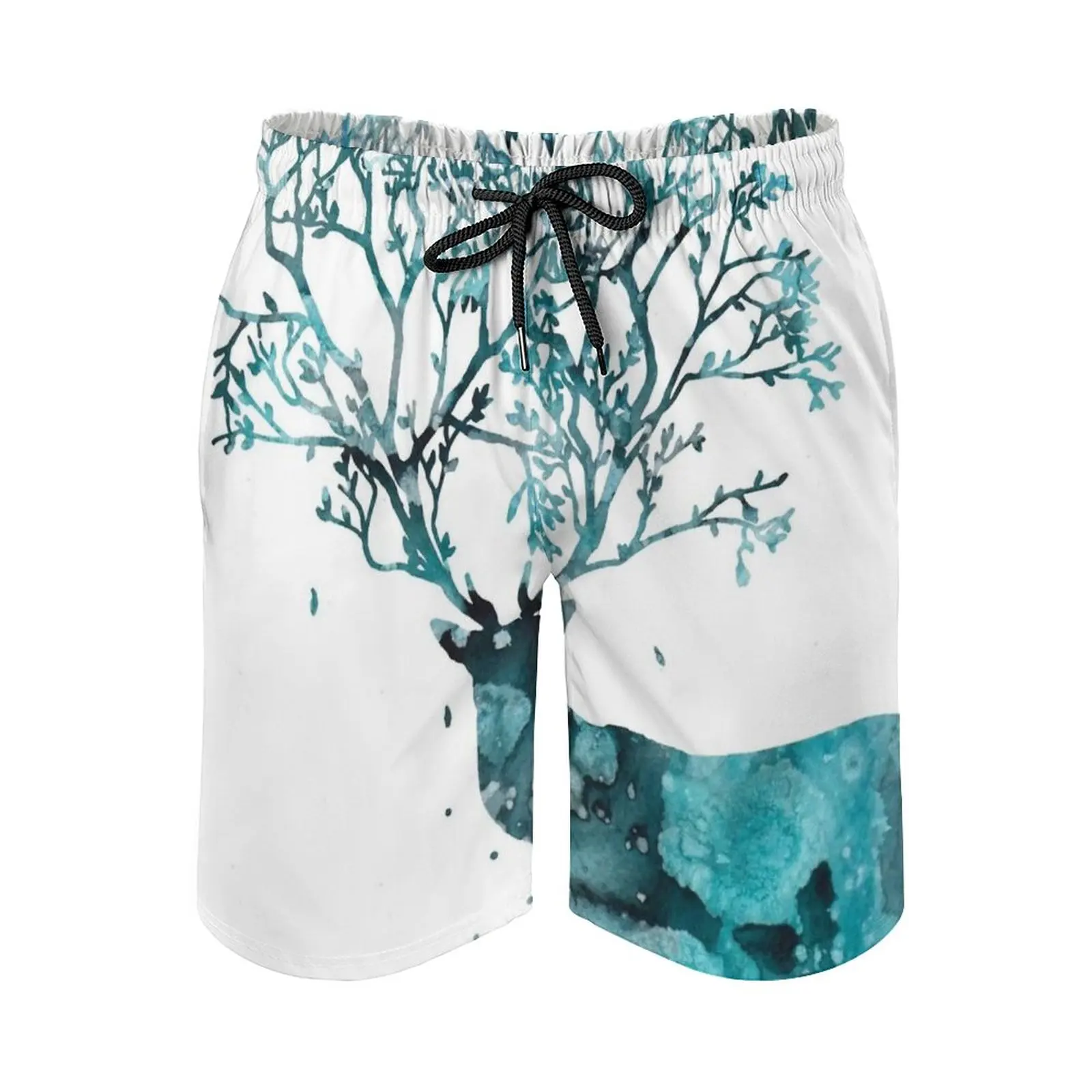 Stag With Tree Horns Men's Beach Shorts Board Shorts Bermuda Surfing Swim Shorts Stag With Tree Horns Magic Deer Deer
Stag With Tree Horns Men's Beach Shorts Board Shorts Bermuda Surfing Swim Shorts Stag With Tree Horns Magic Deer Deer