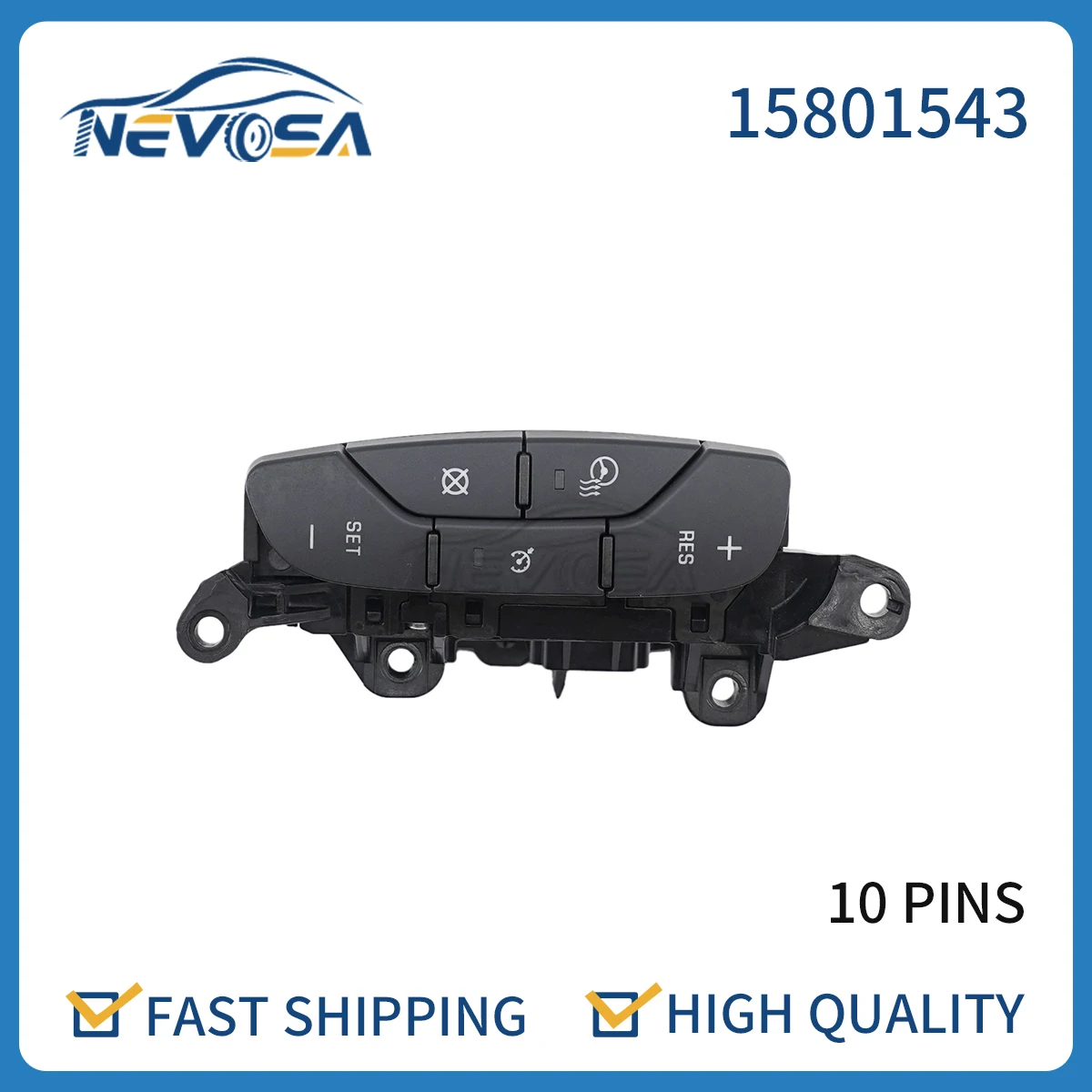 Nevosa 15801543 For Buick Lucerne 2007 2008 2009 2010 2011 Car Power Cruise Steering Wheel Control Switch Button car accessories
Nevosa 15801543 For Buick Lucerne 2007 2008 2009 2010 2011 Car Power Cruise Steering Wheel Control Switch Button car accessories