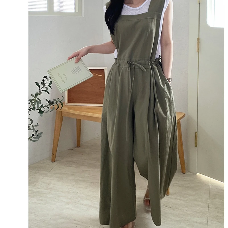 Summer Age Reducing Retro Niche Straight Tube Casual Slimming Versatile Cotton and Linen Shoulder Straps Casual Pants for Women
Summer Age Reducing Retro Niche Straight Tube Casual Slimming Versatile Cotton and Linen Shoulder Straps Casual Pants for Women