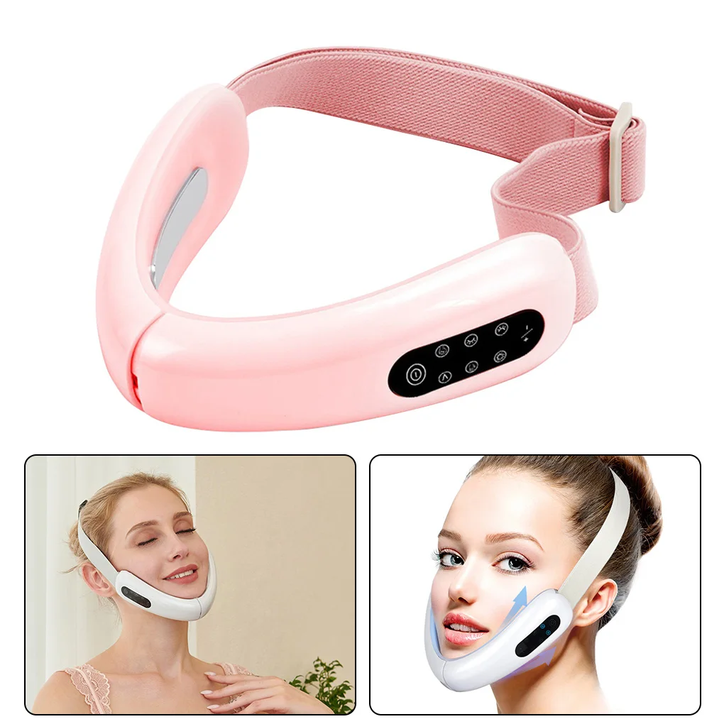 Microcurrent V Face Shape Face Lifting EMS Facial Slimming Massager Double Chin Remover LED Light Therapy Facial Lift Device
Microcurrent V Face Shape Face Lifting EMS Facial Slimming Massager Double Chin Remover LED Light Therapy Facial Lift Device