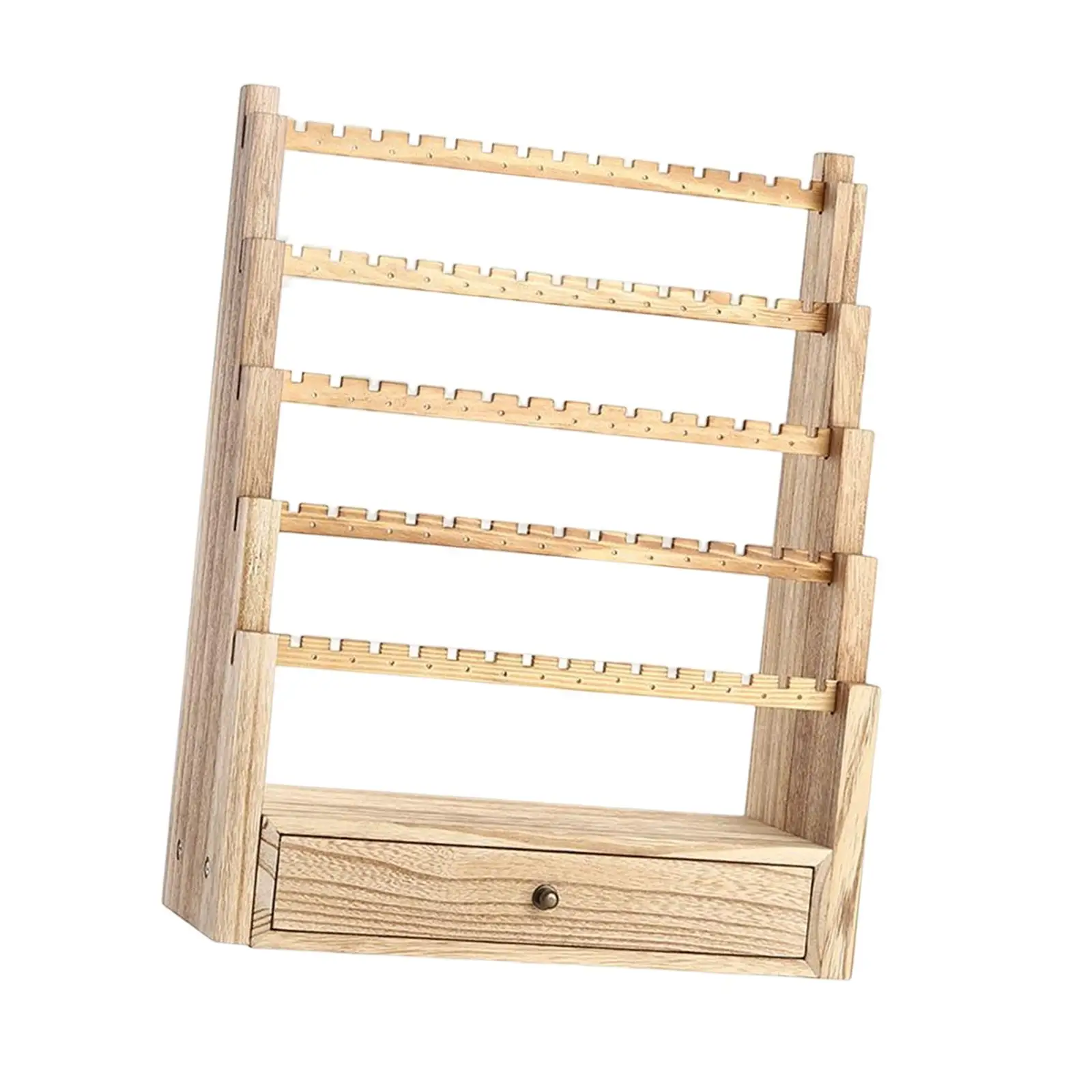 Jewelry Organizer Handmade Earring Stud Necklace Hanger Display 5 Layer Decorative with Drawers Rack for Girls Women Tabletop
Jewelry Organizer Handmade Earring Stud Necklace Hanger Display 5 Layer Decorative with Drawers Rack for Girls Women Tabletop