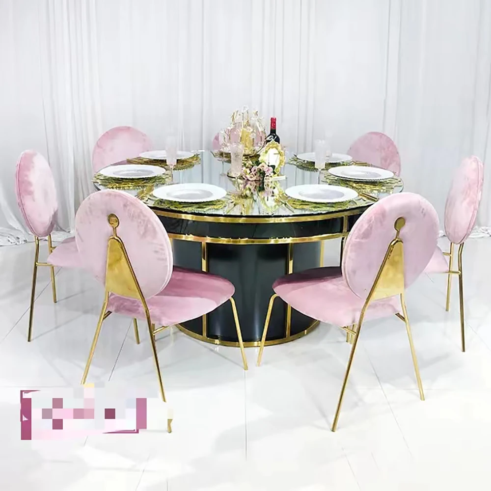 wedding rentals stainless steel pink velvet round back steel legs event chairs
wedding rentals stainless steel pink velvet round back steel legs event chairs