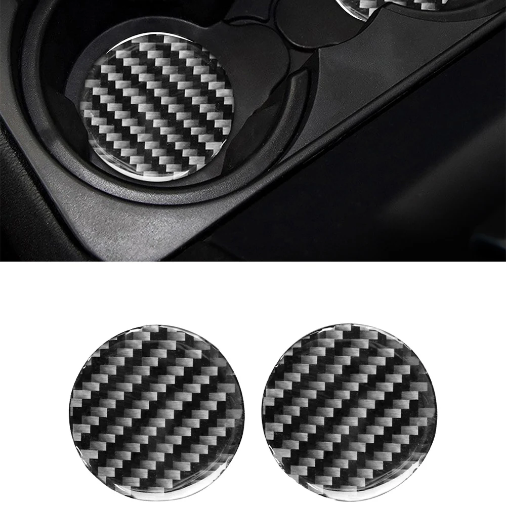 Water Cup Decoration Cover Sticker Decal Trim for Land Rover Discovery 4 2010-2016 Car Interior Accessories Carbon Fiber 
Water Cup Decoration Cover Sticker Decal Trim for Land Rover Discovery 4 2010-2016 Car Interior Accessories Carbon Fiber