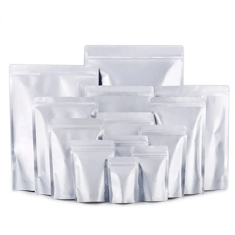 50pcs Mylar Bags Reusable Sealing Sealable Ziplock Package Bags Light Moisture Proof Food Storage Reclosable Lock Packing Bag 
50pcs Mylar Bags Reusable Sealing Sealable Ziplock Package Bags Light Moisture Proof Food Storage Reclosable Lock Packing Bag